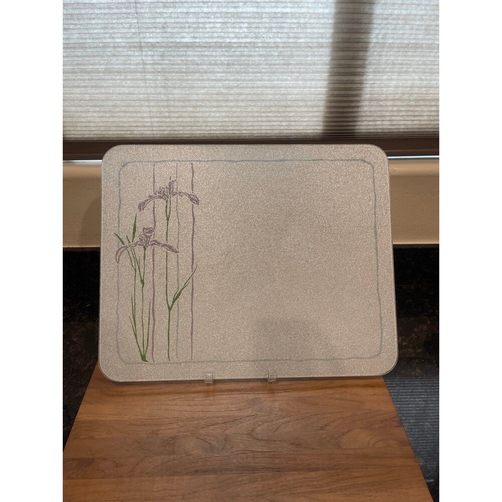 Corning Shadow Iris Glass Counter Saver 20x16